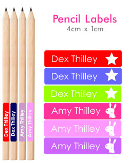 Classic Pencil Labels